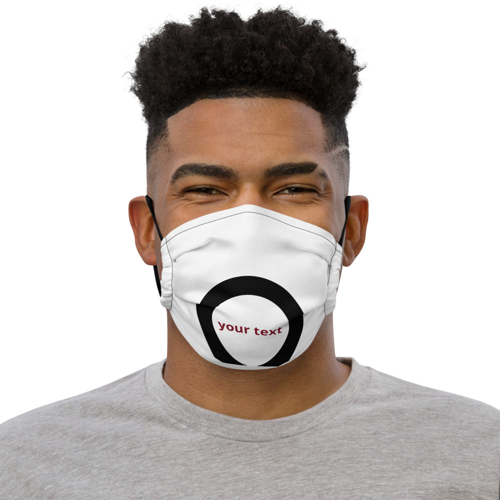 Premium customisable face mask