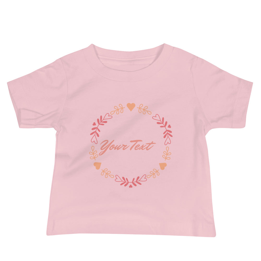 Customisable Baby Jersey Short Sleeve Tee