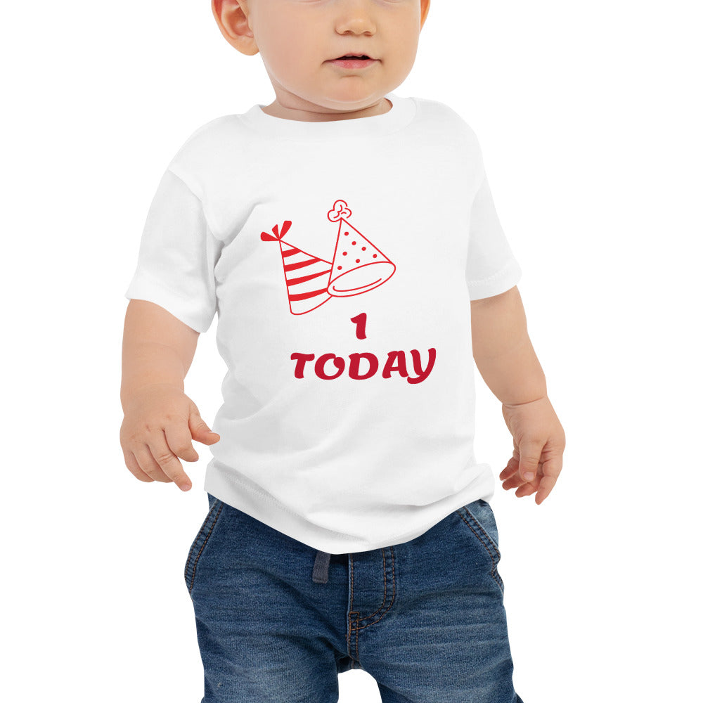 Baby 1 Today Jersey Short Sleeve Customisable Tee