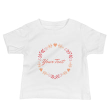 Load image into Gallery viewer, Customisable Baby Jersey Short Sleeve Tee
