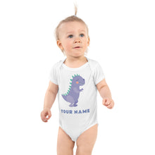 Load image into Gallery viewer, Customisable Dinosaur Infant Bodysuit
