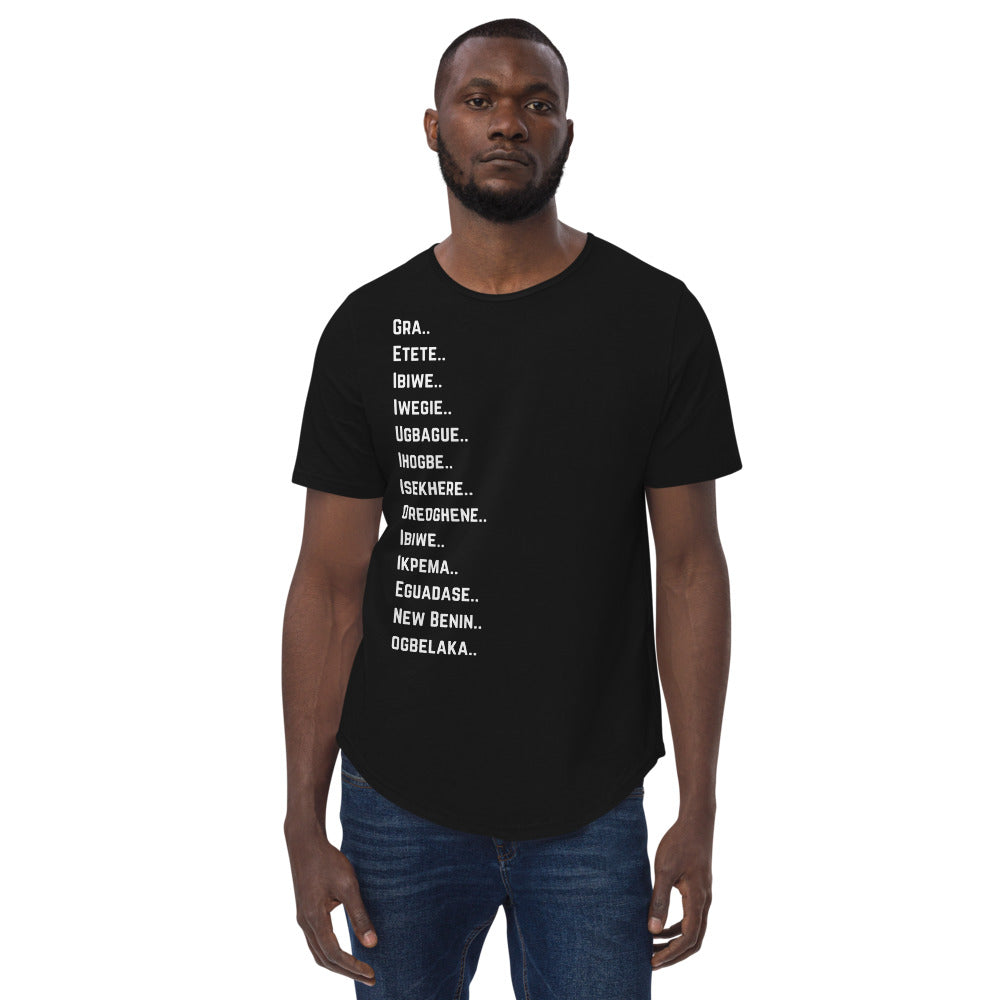 Locator Curved Hem T-Shirt