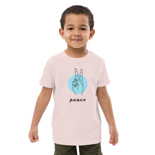 Load image into Gallery viewer, Peace Organic cotton kids t-shirt
