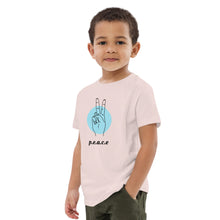 Load image into Gallery viewer, Peace Organic cotton kids t-shirt
