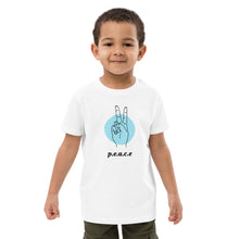 Load image into Gallery viewer, Peace Organic cotton kids t-shirt
