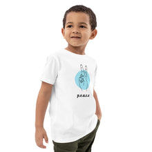 Load image into Gallery viewer, Peace Organic cotton kids t-shirt
