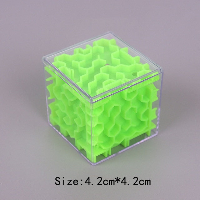 3D Maze Magic Cube Rolling Ball Game