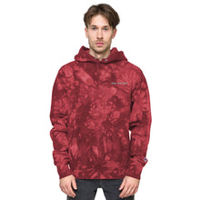 Load image into Gallery viewer, Customisable Embroidery Mens Champion tie-dye hoodie
