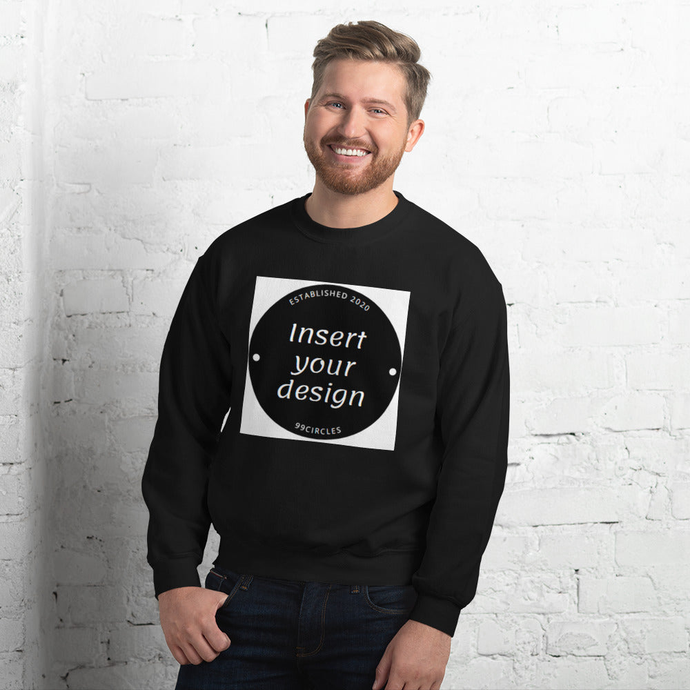 Customisable Mens Sweatshirt (Various Colours)