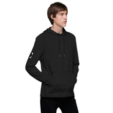 Load image into Gallery viewer, Customisable Mens Right Sleeve Print Lightweight Hoodie (Black or Grey)
