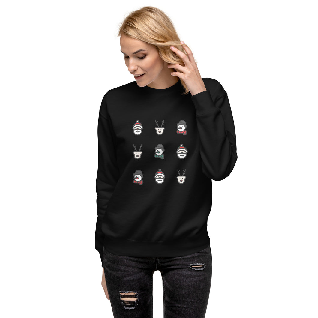 Christmas Face Sweatshirt