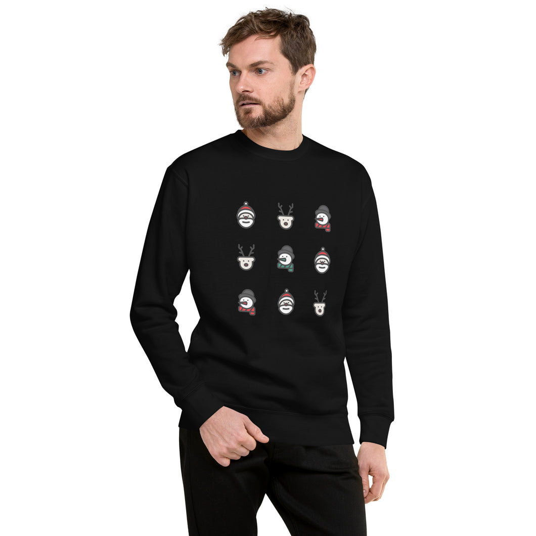 Christmas Face Sweatshirt