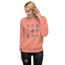 Load image into Gallery viewer, Christmas Face Sweatshirt
