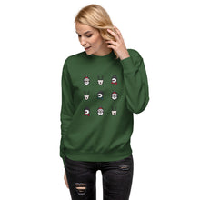 Load image into Gallery viewer, Christmas Face Sweatshirt
