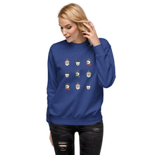 Load image into Gallery viewer, Christmas Face Sweatshirt
