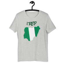 Load image into Gallery viewer, Customisable Short-Sleeve Unisex I Rep Nigeria T-Shirt
