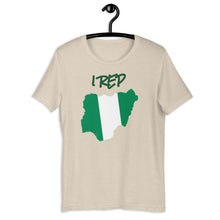 Load image into Gallery viewer, Customisable Short-Sleeve Unisex I Rep Nigeria T-Shirt
