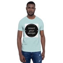 Load image into Gallery viewer, Customisable Mens Front Print T-Shirt (Pastels)
