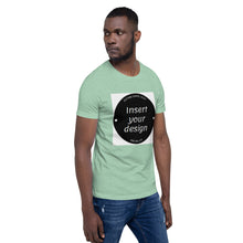 Load image into Gallery viewer, Customisable Mens Front Print T-Shirt (Pastels)
