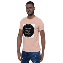 Load image into Gallery viewer, Customisable Mens Front Print T-Shirt (Pastels)
