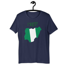 Load image into Gallery viewer, Customisable Short-Sleeve Unisex I Rep Nigeria T-Shirt
