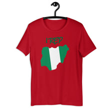 Load image into Gallery viewer, Customisable Short-Sleeve Unisex I Rep Nigeria T-Shirt
