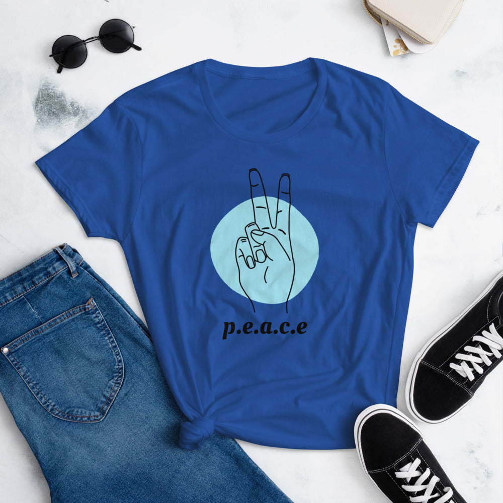 Peace Women's short sleeve t-shirt