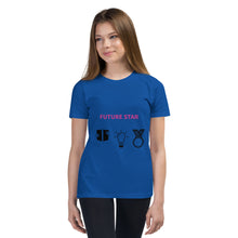 Load image into Gallery viewer, Future Star Customisable Youth Short Sleeve T-Shirt
