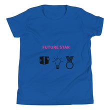 Load image into Gallery viewer, Future Star Customisable Youth Short Sleeve T-Shirt
