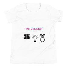 Load image into Gallery viewer, Future Star Customisable Youth Short Sleeve T-Shirt
